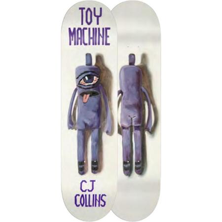 Toy Machine Collins Doll 7.75 skateboard deck
