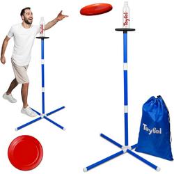 Toyfel Frisbee spel Miles - Buitenspel - Werpspel Vliegende schijf strand spel - Tuin spel discus