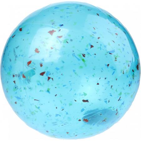 Toyrific Bal Confetti 22 Cm Blauw
