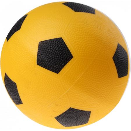 Toyrific Bal Voetbalprint 21 Cm Geel