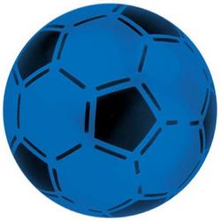 Toyrific Bal Voetbalprint Blauw 21 Cm