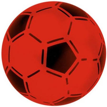 Toyrific Bal Voetbalprint Rood 21 Cm