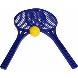 Toyrific Soft Tennisset 53 Cm Blauw