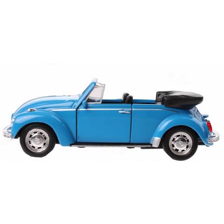 Toyrific Vw Beetle Cabrio Blauw 11 Cm