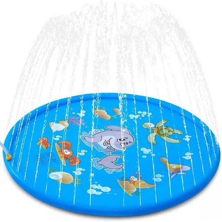 Water Fontein - Opblaasbare Waterspeelmat - Water Speelmat - Speelkleed Aquamat