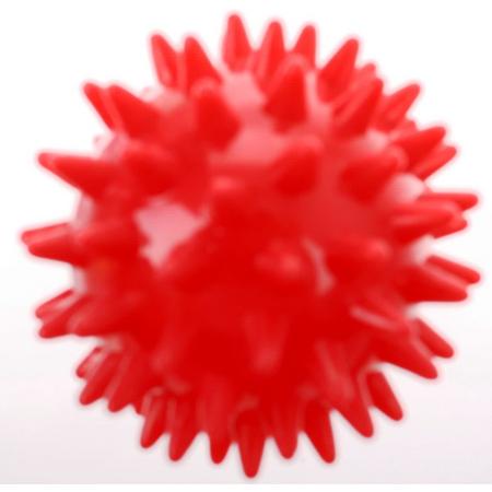 Toys pure Pom-pon bal: 5,5 cm rood