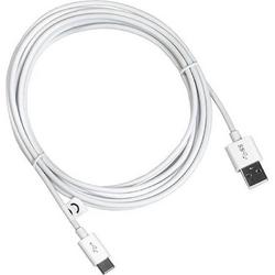   USB 2.0 kabel - Type C - 3.0 meter - Wit