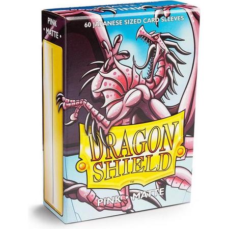 TCG Sleeves - Dragon Shield - Pink Matte Japanese Size