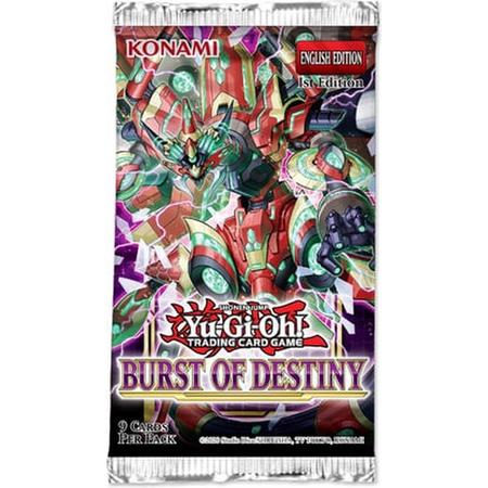 TCG Yu-Gi-Oh! Burst of Destiny Booster Pack