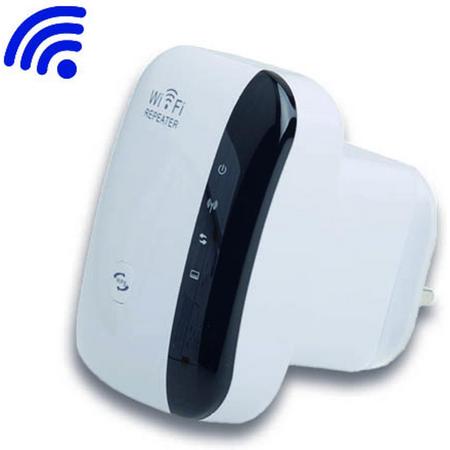WiFi Versterker - WiFi- Netwerk- versterker-WiFi- Repeater- 300Mbps- Wit - Stopcontact - Wireless