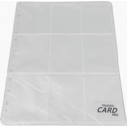 TradingCardPro - Losse binder 9-pocket pages sleeves - 20 stuks per verpakking - insteekhoezen geschikt voor Pokémon mappen