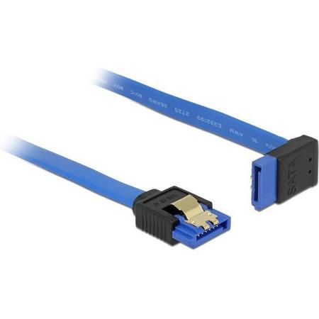 Tragant 84996 SATA-kabel 0,3 m Zwart, Blauw SATA 7-pin