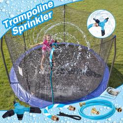 Trampoline Sprinkler- NIEUW-Waterfontein-Trampoline sproeier-Waterplezier-Zomerspeelgoed-Water speelgoed-Buitenspeelgoed