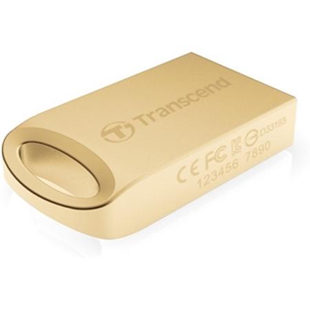 Transcend JetFlash 510 8GB 8GB USB 2.0 Type-A Goud USB flash drive