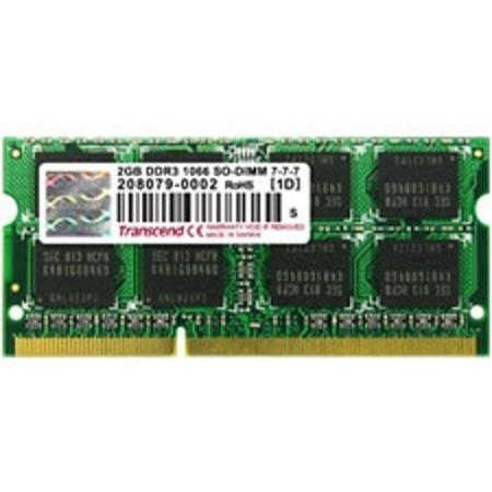 Transcend JetRam 1GB DDR3 1333MHz Kit 1GB DDR3 1333MHz geheugenmodule