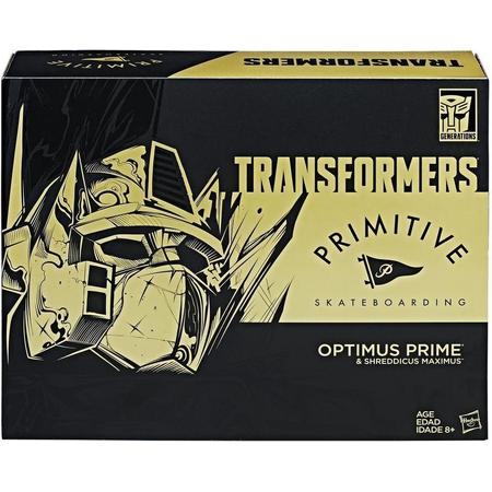 Transformers Primitive Optimus Prime & Shreddicus Maximus