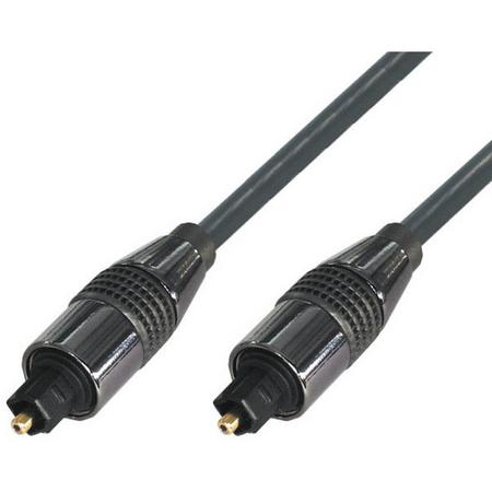 Transmedia Digitale optische Toslink audio kabel - 6mm - 2 meter