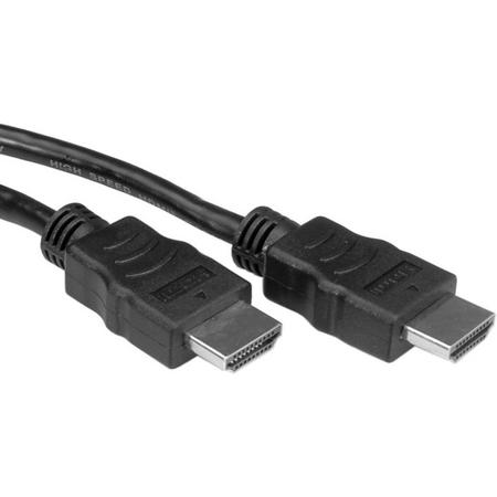 Transmedia HDMI kabel - versie 1.4 (4K 30Hz) / zwart - 5 meter