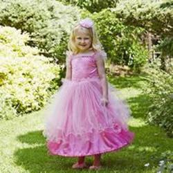 Travis Designs Pink Sweetheart Prinsessenjurk met Haarband 3 - 5 jaar