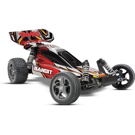TRAXXAS Bandit rood Buggy RTR zonder accu/lader