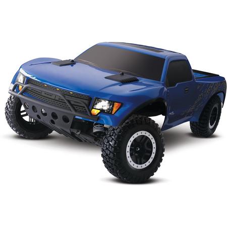 Traxxas Ford F-150 SVT Raptor 2WD Brushed Blauw