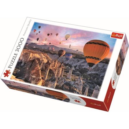 Balloons over Cappadocia / Trefl - 3000 pcs Legpuzzel