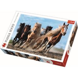 Gallopping horses / Trefl - 1000 pcs Legpuzzel