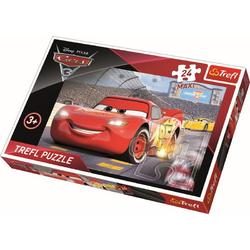 Maxipuzzel 24 pcs - Cars 3 / Disney Cars Legpuzzel