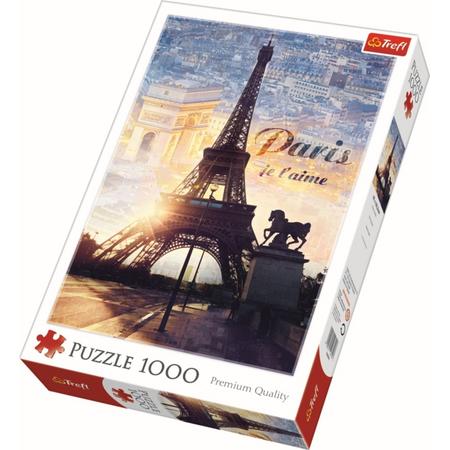 Paris at dawn  - 1000 stukjes Legpuzzel