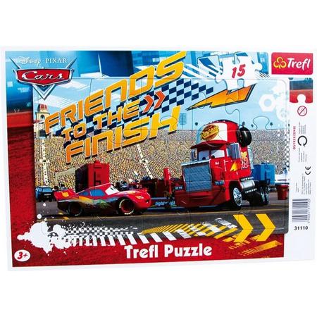 Trefl Frame puzzel cars 15 stuks