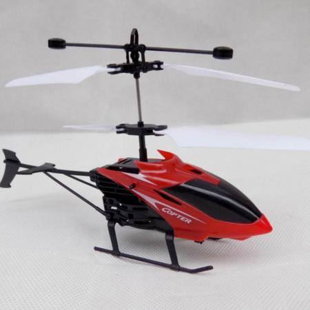 TrendX® RC Helicopter - Drone - 2 Kanalen - Gyro Radio - Speelgoed voor Kinderen - Geen Afstandsbediening Rood