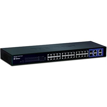 Trendnet TEG-424WS Beheerde netwerkswitch L2 netwerk-switch