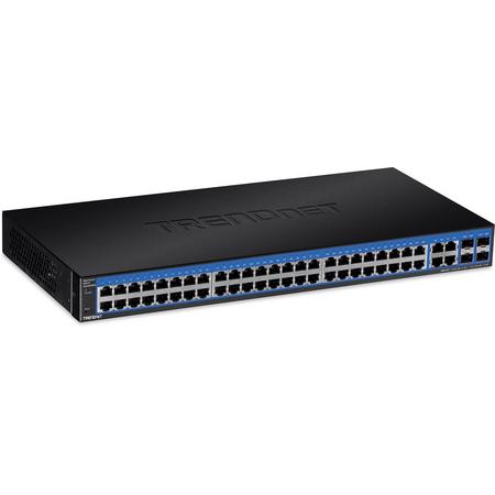 Trendnet TEG-524WS netwerk-switch Managed Gigabit Ethernet (10/100/1000) Zwart 1U
