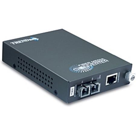 Trendnet TFC-1000S20 netwerk media converter 2000 Mbit/s 1310 nm Single-mode Grijs
