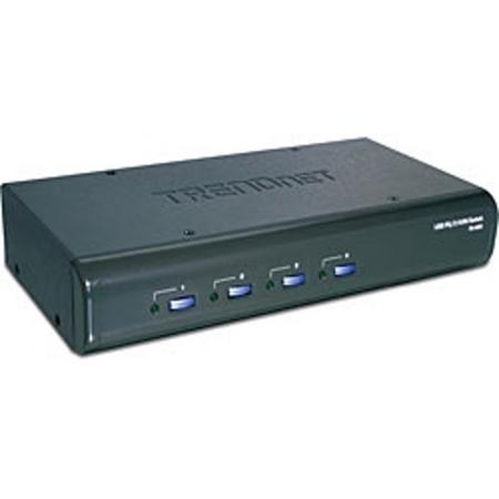 Trendnet TK-423K 4-Port USB / PS/2 KVM Switch Kit w/ Audio KVM-switch