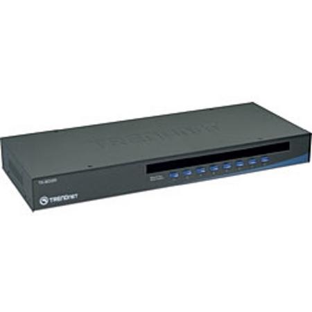 Trendnet TK-803R 8-Port USB/PS/2 Rack Mount KVM Switch 1U KVM-switch