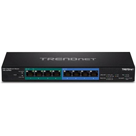 Trendnet TPE-TG44ES Gigabit Ethernet (10/100/1000) Power over Ethernet (PoE) Zwart netwerk-switch