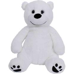 Pluche speelgoed knuffeldier IJsbeer van 35 cm - Dieren knuffels - Cadeau voor kinderen