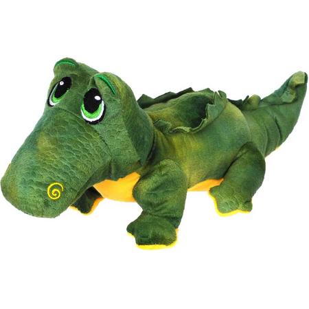 Pluche speelgoed knuffeldier Krokodil van 34 cm - Dieren knuffels - Cadeau voor kinderen
