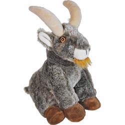 Pluche speelgoed knuffeldier Steenbok van 23 cm - Dieren knuffels - Cadeau voor kinderen
