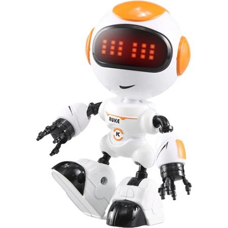 Mini interactieve speelgoed robot voor kinderen - Oranje