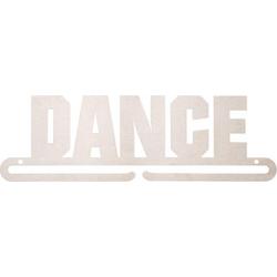 Medaillehanger - RVS - Dance (35cm breed)