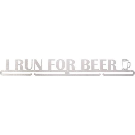 Medaillehanger - RVS - I run for Beer (70cm breed)