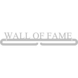Medaillehanger - RVS - Wall of Fame (35cm breed) - Nederlands product - incl. cadeauverpakking - eigen ontwerp mogelijk - sportcadeau - topkado - medalhanger - medailles - marathon - courir