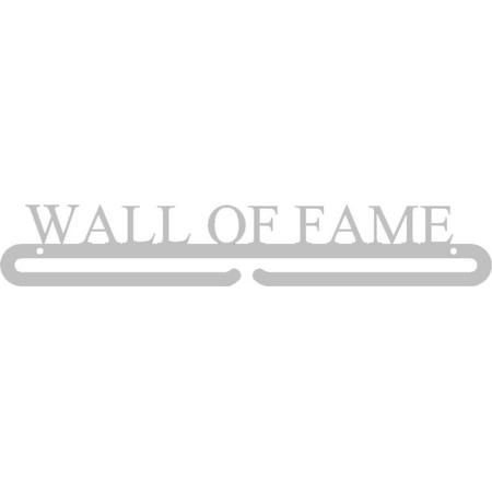 Medaillehanger - RVS - Wall of Fame (35cm breed) - Nederlands product - incl. cadeauverpakking - eigen ontwerp mogelijk - sportcadeau - topkado - medalhanger - medailles - marathon - courir