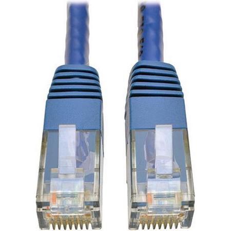 Tripp Lite CAT6, M/M, 10FT netwerkkabel 3,048 m U/UTP (UTP) Blauw