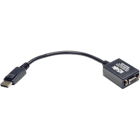 Tripp Lite P134-06N-VGA kabeladapter/verloopstukje DisplayPort HD15 Zwart
