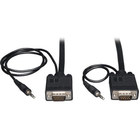 Tripp Lite P504-010 VGA kabel 3 m VGA (D-Sub) Zwart