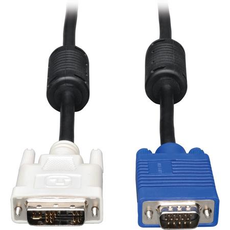 Tripp Lite P556-010 video kabel adapter 3,05 m DVI-A VGA (D-Sub) Zwart, Blauw, Wit
