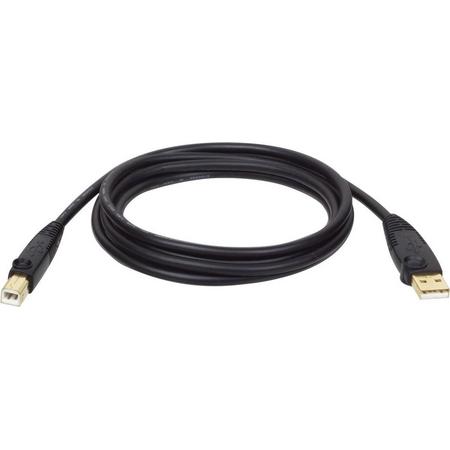 Tripp Lite U022-010 USB-kabel 3,05 m 2.0 USB A USB B Zwart